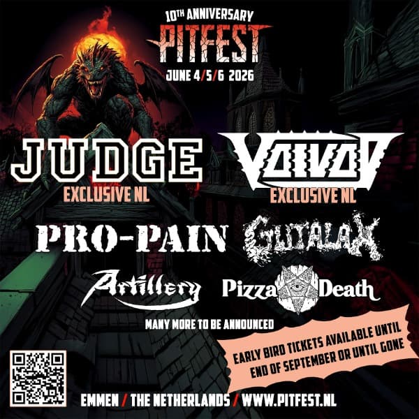 First 6 bands for Pitfest 2026