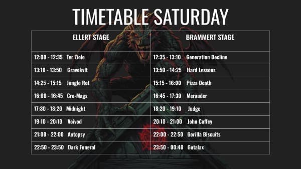 Digital timetables