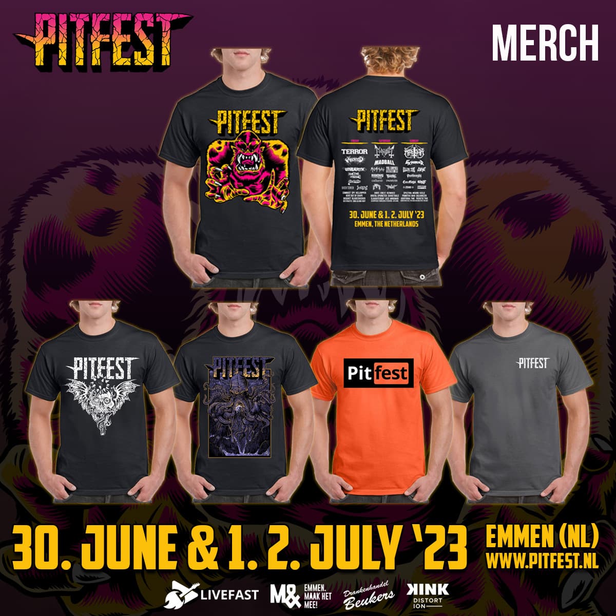 Pre-order your festival shirt