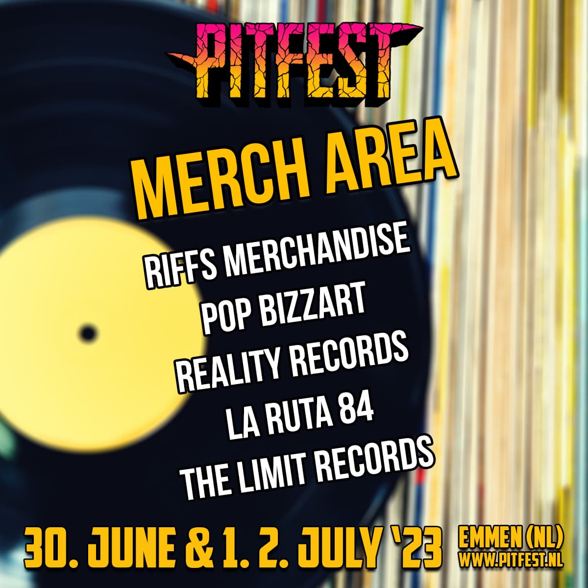 Merch area 2023
