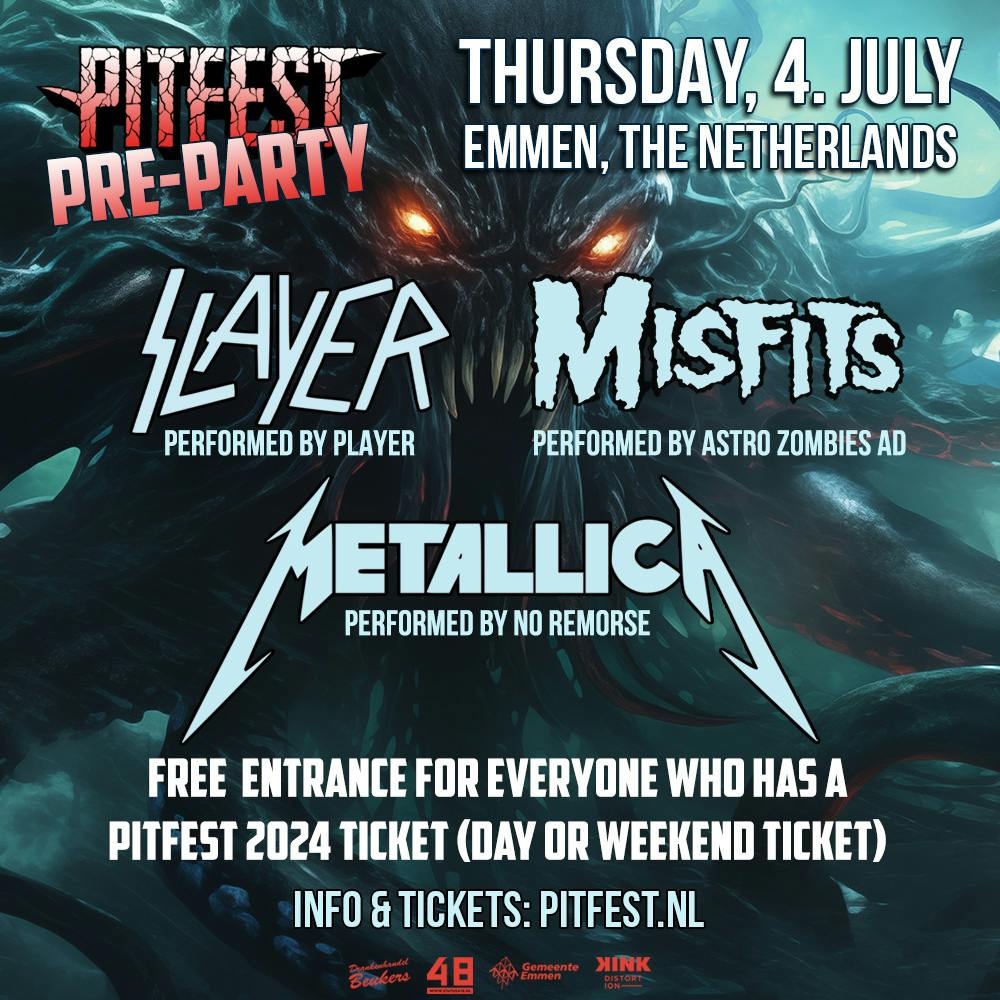 Free entrance for Pitfest pre-party