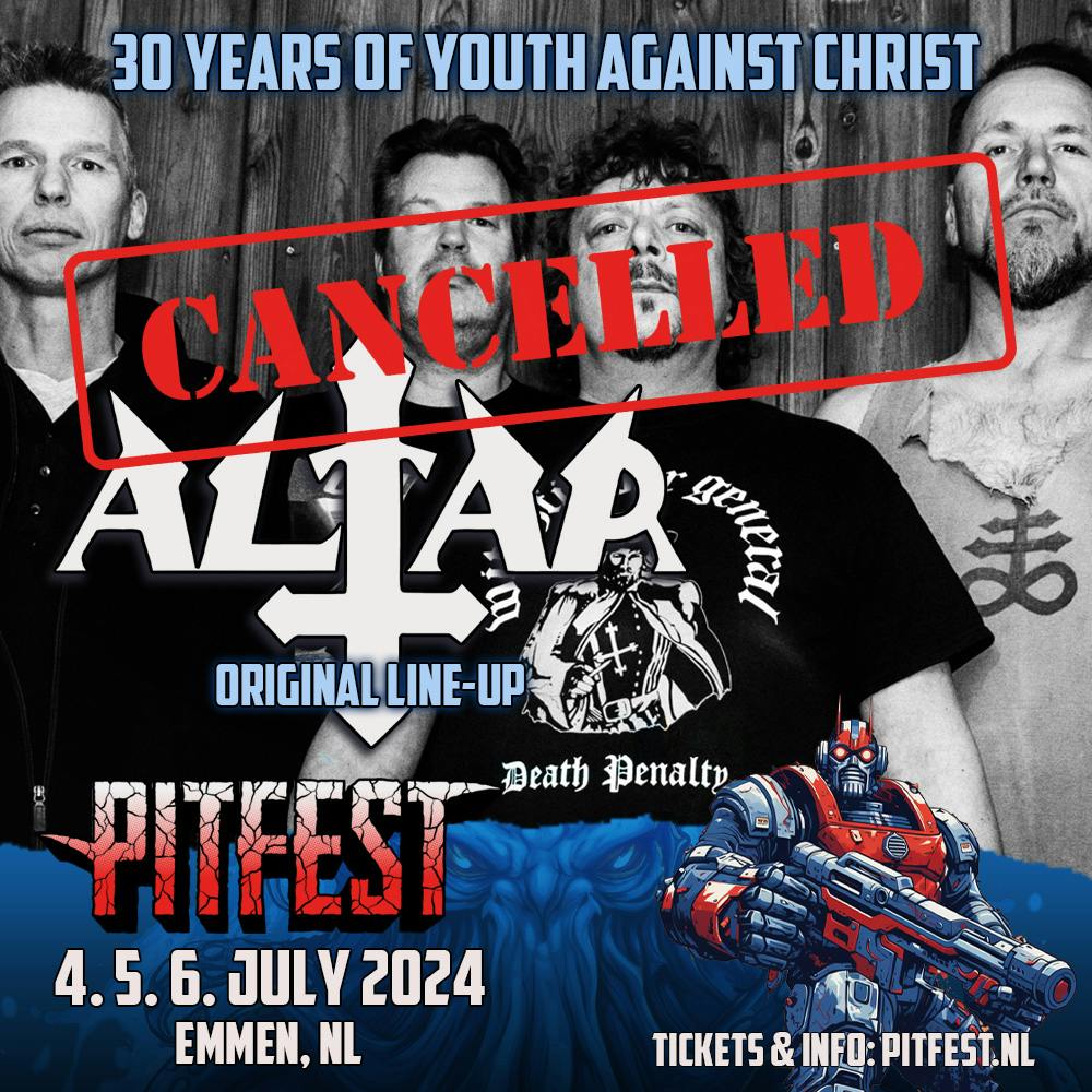 Altar cancels Pitfest 2024