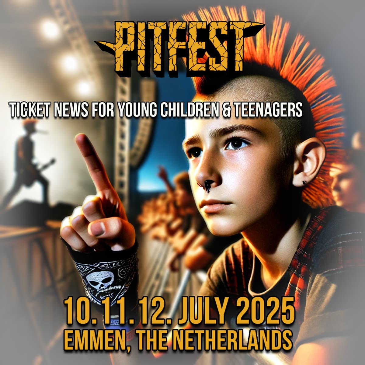 Reminder: kids and teenager tickets
