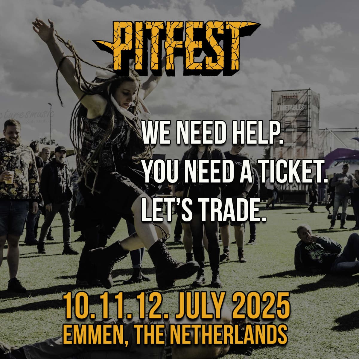 We need help in de build-up!