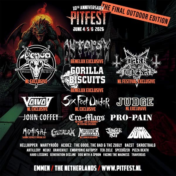 Pitfest 2026 will be the final outdoor edition.