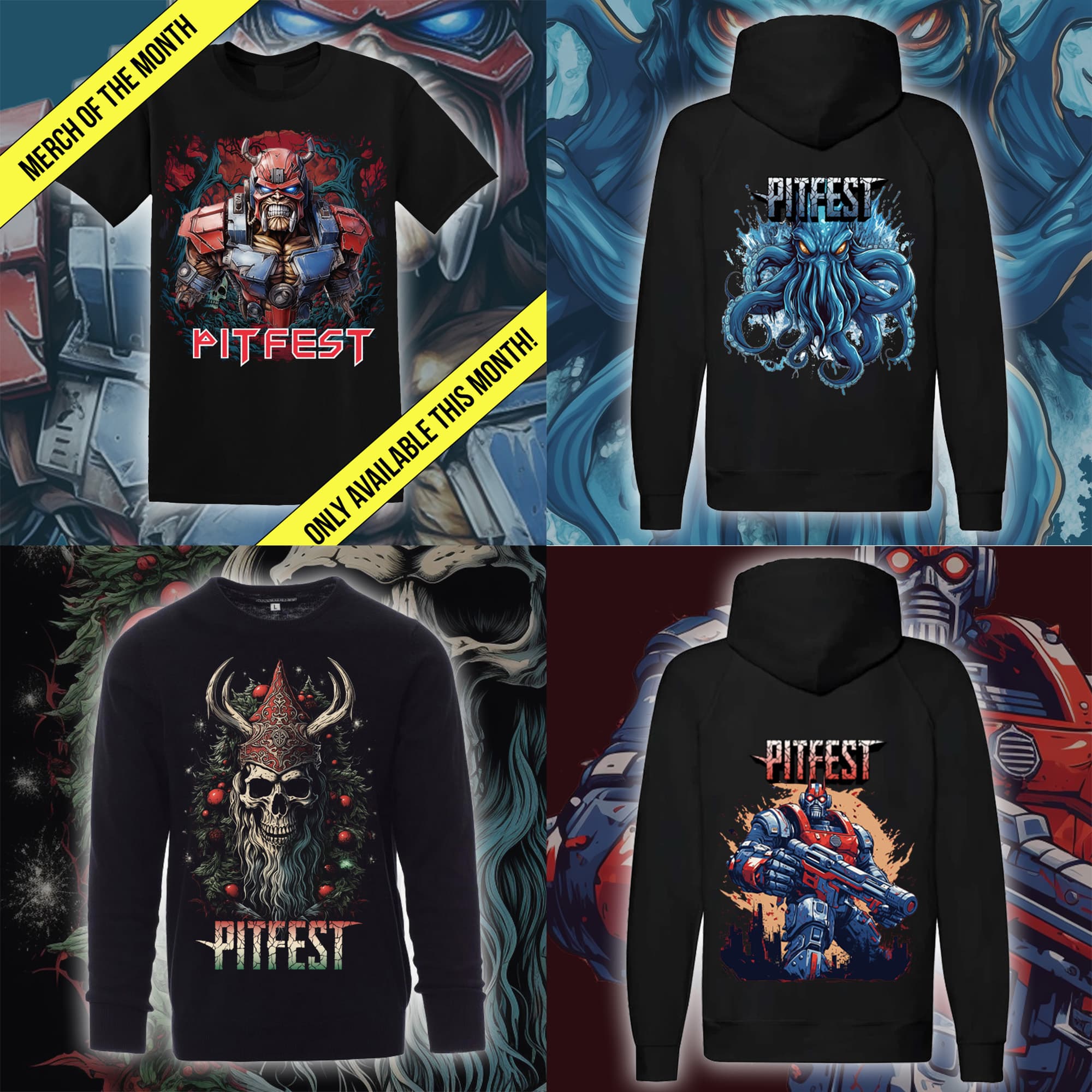 New Pitfest merch online