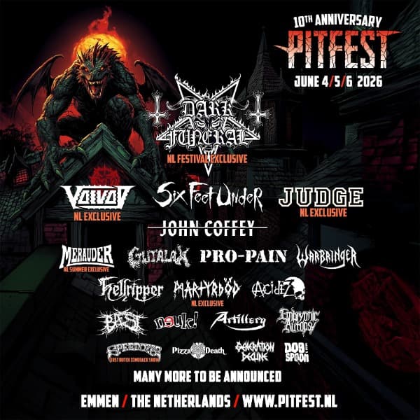 Six Feet Under, Hellripper, Martyrdöd and more announced